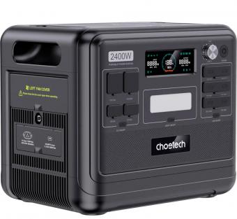 Зарядная станция Choetech 2400W PS Wifi+Bt (BS008-BQB): 2