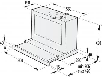Вытяжка Gorenje BHP623E8X: 4