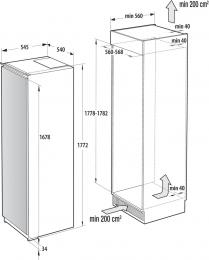 Встроенная морозильная камера Gorenje FNCI517E41WF: 6