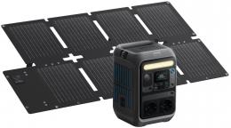Зарядная станция Anker Solix C300X/300Вт/288Вт-ч/LiFePO4 + солнечная панель PS60 B1723311: 1