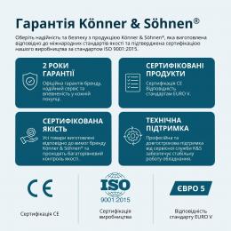 Газово-Бензиновый генератор инверторный Konner&Sohnen KS 6500iEG: 10