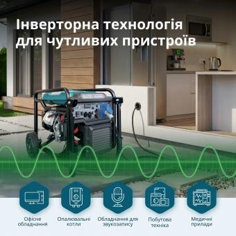 Газово-Бензиновый генератор инверторный Konner&Sohnen KS 6500iEG: 3