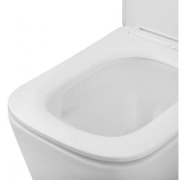 Инсталляция GROHE Rapid SL 3884966Q c панелью смыва Even 38966000 + унитаз KRONER Eifel WHI483429 Tornado Rimless с сидением Slim Soft Close Quick Release дюропласт KE483429WHIT (3884966KE483429): 6