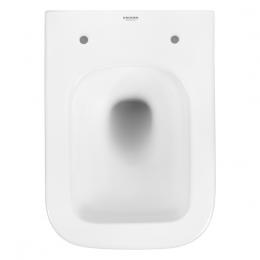Инсталляция GROHE Rapid SL 3884966Q c панелью смыва Even 38966000 + унитаз KRONER Eifel WHI483429 Tornado Rimless с сидением Slim Soft Close Quick Release дюропласт KE483429WHIT (3884966KE483429): 7