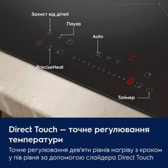 Варочная поверхность индукционная Electrolux ECC63410CK: 3