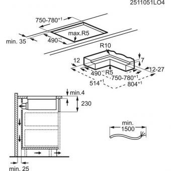 Варочная поверхность индукционная Electrolux ECC63410CK: 6