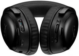 Наушники с микрофоном HyperX Cloud III S Wireless/USB-A/USB-C Black (A59YZAA): 4