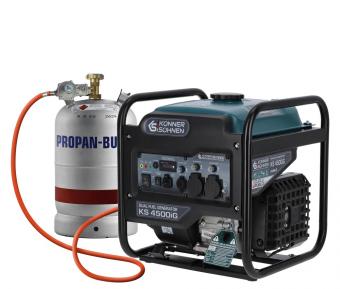 Газово-Бензиновый генератор инверторный Konner&Sohnen KS 4500iG: 1