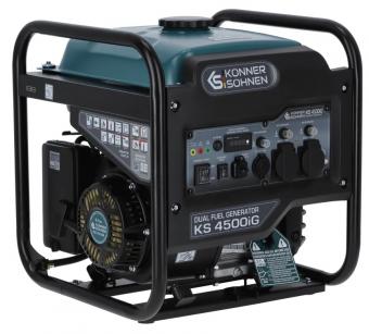 Газово-Бензиновый генератор инверторный Konner&Sohnen KS 4500iG: 2