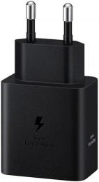 Сетевое зарядное устройство Samsung EP-T4511XBEGEU Black, 45W + кабель USB Type-C: 3