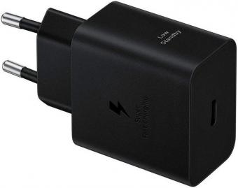 Сетевое зарядное устройство Samsung EP-T4511XBEGEU Black, 45W + кабель USB Type-C: 2