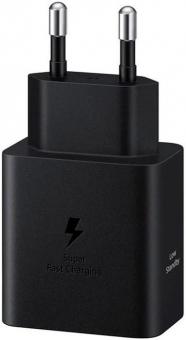 Сетевое зарядное устройство Samsung EP-T4511XBEGEU Black, 45W + кабель USB Type-C: 3