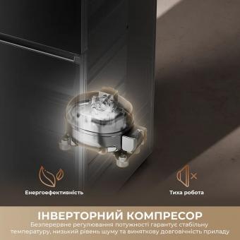Холодильник DREAME MegaPro 185cm E class-Beige (DRB400WMYEUA): 12