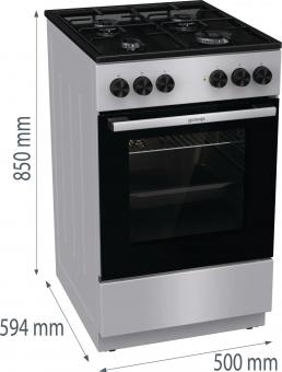 Плита комбинированная Gorenje MEK3011SB: 14