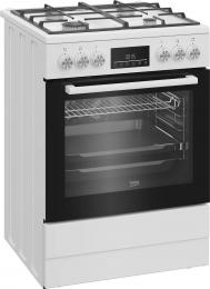 Плита комбинированная BEKO FBM62330GWDTN: 2