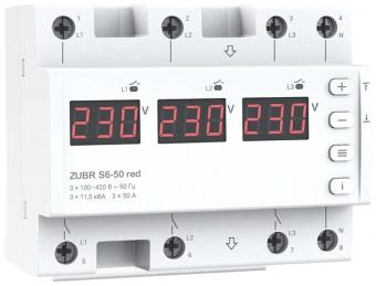 Переключатель фаз ZUBR S6-50 red (4820120222771): 1