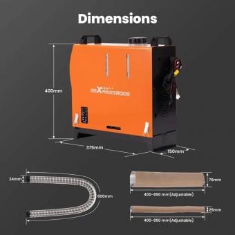 Автономный дизельный обогреватель MaXpeedingRods MXR-2Y (8 кВт): 5