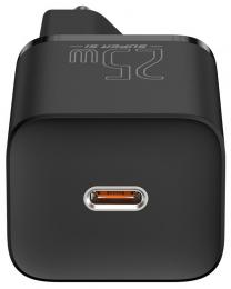 Сетевое зарядное устройство Baseus 1xUSB 25W (USB-C) + Cable Type-C black (TZCCSUP-L01): 4