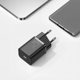 Сетевое зарядное устройство Baseus 1xUSB 25W (USB-C) + Cable Type-C black (TZCCSUP-L01): 11