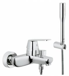 Смеситель для ванны с лейкой и шлангом GROHE EUROSMART COSMOPOLITAN 32832000: 1