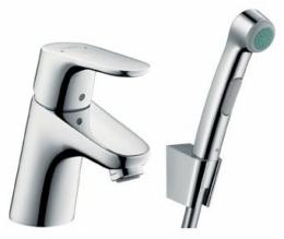 Змішувач для раковини HANSGROHE FOCUS E2 з гігієнічним душем 31926000: 1