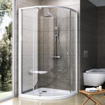 Душова кабіна RAVAK Pivot PSKK 3-80 транспарент-білий 37644100Z1: 1