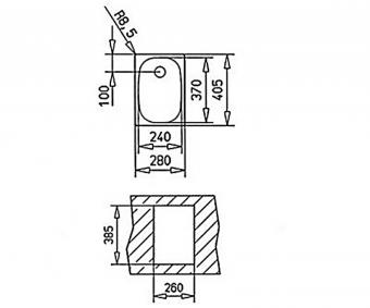 Мийка TEKA E 1B 10132001: 2