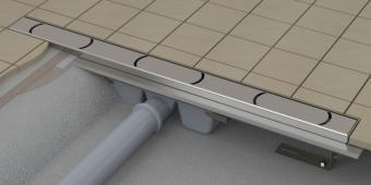 Душовий канал RAVAK Chrome 1050мм X01429: 2