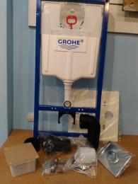 Інсталяція для унітазу GROHE RAPID SL 3в1 овальна кнопка 38721001: 2