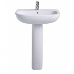 Умивальник DURAVIT D-CODE 60x46x15см 23106000002: 1