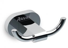 Подвійний гачок RAVAK Chrome CR 100.00 X07P186: 1