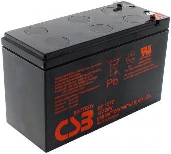 Акумуляторна батарея CSB 12V 7.2AH (GP1272, 28W) AGM (2,1 кг) для ДБЖ: 2