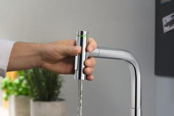 Змішувач для кухні HANSGROHE Metris Select 14847000: 3