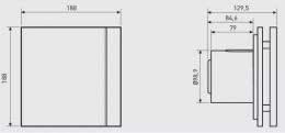 Витяжний вентилятор Soler&Palau SILENT-100 CZ DESIGN: 5