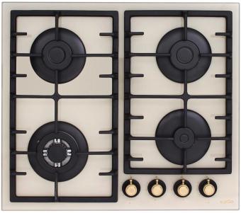 Варильна поверхня газова VENTOLUX HSF640-T3G CEST (IVORY/BRONZE): 1