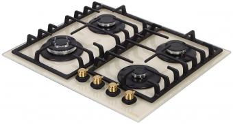 Варильна поверхня газова VENTOLUX HSF640-T3G CEST (IVORY/BRONZE): 3