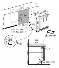 Вбудований холодильник LIEBHERR UIKP 1550: 6