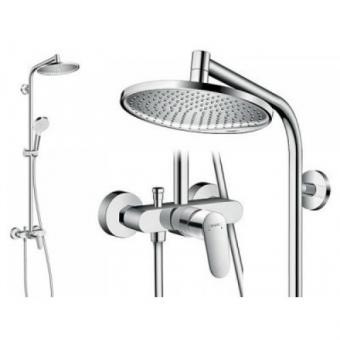 Душова система HANSGROHE Crometta S 240 1jet Showerpipe 27269000: 1