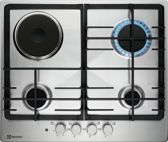Варильна поверхня комбінована Electrolux KGM64311X: 1