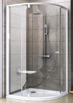 Душевая кабина RAVAK Pivot PSKK 3-100 транспарентно-белый 376AA101Z1: 1