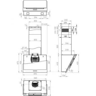 Витяжка Gorenje WHI6SYW: 3