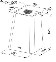 Кухонна витяжка Franke Smart Deco FSMD 508 BK 335.0528.006: 3