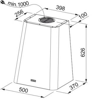Кухонна витяжка Franke Smart Deco FSMD 508 BL 335.0530.203: 8