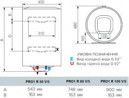 Водонагрівач ARISTON PRO1 R 50 V/5: 4