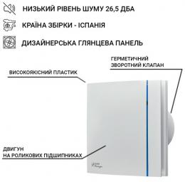 Витяжний вентилятор Soler&Palau SILENT-100 CZ DESIGN-3C: 4