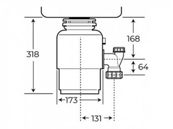 Подрібнювач Teka TR 550 115890013: 2