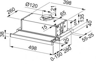 Кухонна витяжка Franke Flexa FTC 532L WH 315.0547.795: 2