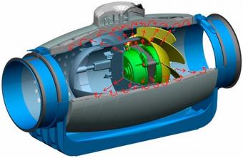 Канальний вентилятор Soler&Palau TD-350/125 SILENT: 2