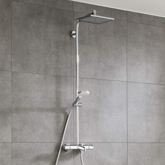 Душова система HANSGROHE CROMETTA E 240 1jet Showerpipe 27298000: 1