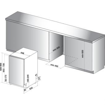 Вбудована посудомийна машина Indesit DSIE2B10: 4